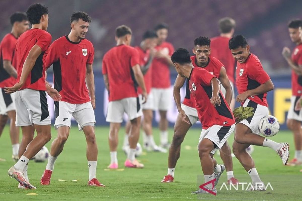 Susunan Pemain Indonesia: Kambuaya, Egy, dan Yakob Jadi Starter Melawan China
