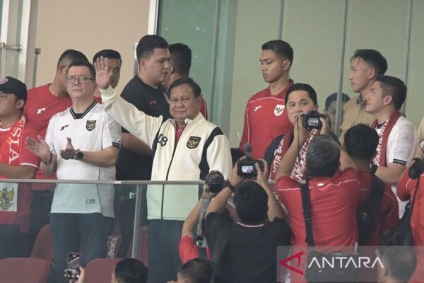 Presiden Prabowo Secara Langsung Dukung Timnas di GBK