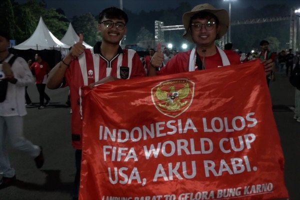 Pendukung Percaya Skuad Garuda Dapat Kalahkan Timnas China - ANTARA News