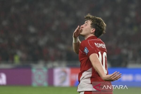Penalti Ole Romeny Bawa Indonesia Unggul atas China di Paruh Pertama