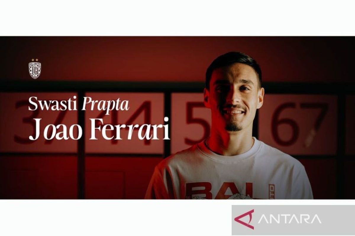 Bali United Resmi Rekrut Joao Ferrari sebagai Pemain Asing Pertama